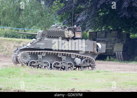 Tankfest, bovington, 2016 Stuart M5A1 Luce serbatoio Foto Stock