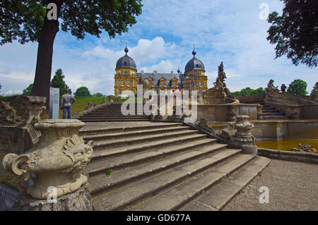 Seehof Castello, Memmelsdorf vicino a Bamberg, Alta Franconia, Baviera, Germania, Europa Foto Stock