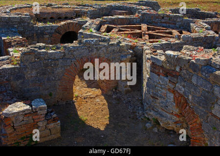 Le rovine romane, Conimbriga, Coimbra, regione di Beiras regione, Portogallo Foto Stock