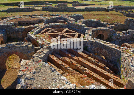 Le rovine romane, Conimbriga, Coimbra, regione di Beiras regione, Portogallo Foto Stock