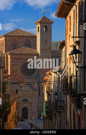 Cattedrale di Siguenza, provincia di Guadalajara, Castilla-La Mancha, in Spagna, Foto Stock