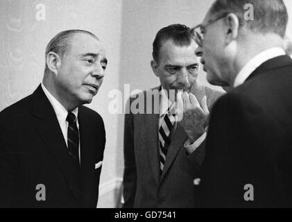 Richard Rodgers e Ed Sullivan Foto Stock