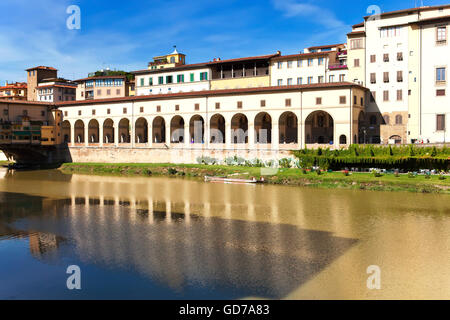 L'Italia. Firenze. Galleria vicino Ponte Vecchio Foto Stock