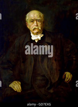 Fürst Otto von Bismarck (1815-1898) Berlino 1879 Franz von Lenbach 1836-1904 Berlino Germania Foto Stock