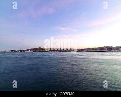 Penisola storica vista di Istanbul Foto Stock