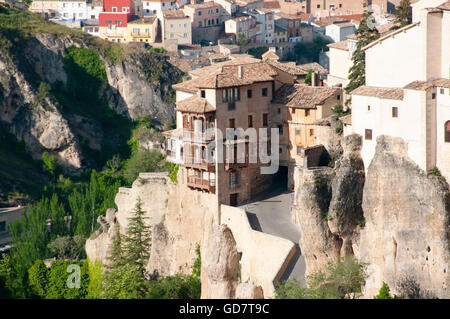 Case Sospese di Cuenca - Spagna Foto Stock