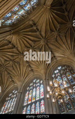 Santo Stefano Hall, Palazzo di Westminster, Londra, Regno Unito Foto Stock