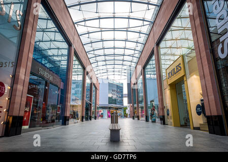 Princesshay shopping centre in Exeter Devon Foto Stock