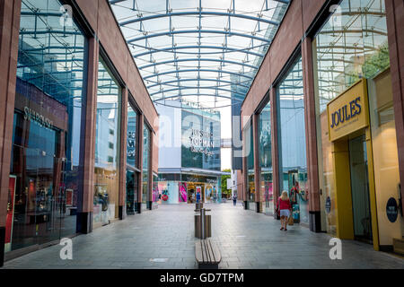 Princesshay shopping centre in Exeter Devon Foto Stock