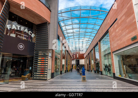 Princesshay shopping centre in Exeter Devon Foto Stock