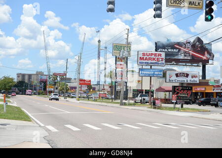 International Drive in Orlando, Florida, Stati Uniti d'America Foto Stock