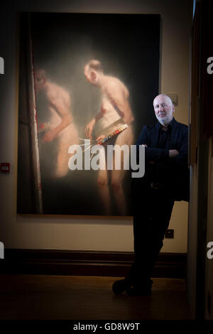 Edinburgh, Regno Unito. Xiii Luglio 2016. Di fronte al mondo: autoritratti da Rembrandt a AI Weiwei display in Scottish National Portrait Gallery dal 16 luglio al 16 ottobre 2016. Foto di Ken Currie. Pak@ Mera/Alamy Live News Foto Stock