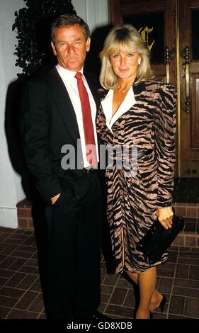 Linda Evans e Richard Cohen. Roger Karnbad. 30 mar 2006. - 1987.LINDAEVANSRETRO © Roger Karnbad/ZUMA filo/Alamy Live News Foto Stock