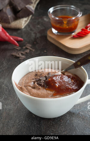 Chill mouse al cioccolato Foto Stock