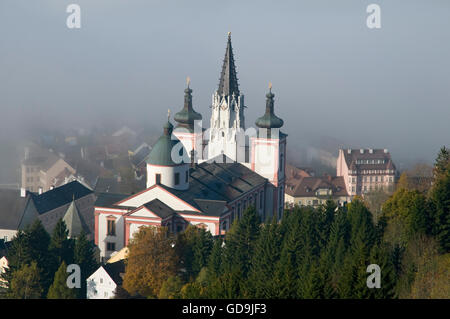 Basilica di Mariazell, Basilica della Natività della Vergine Maria, Santuario di Mariazell, Stiria, Austria, Europa Foto Stock