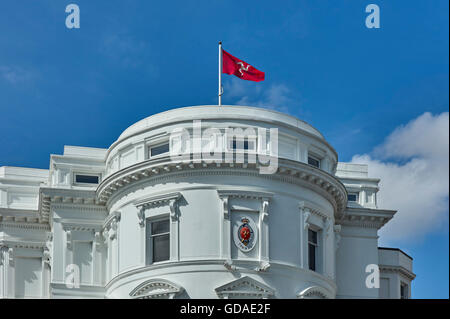 Tynwald edificio in Douglas, Isola di Man Foto Stock