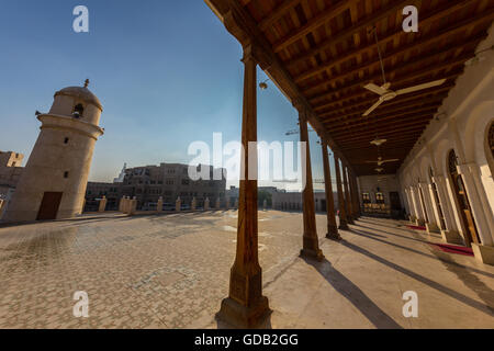 Souq Waif e Qatar centro culturale islamico (FANAR). Foto Stock