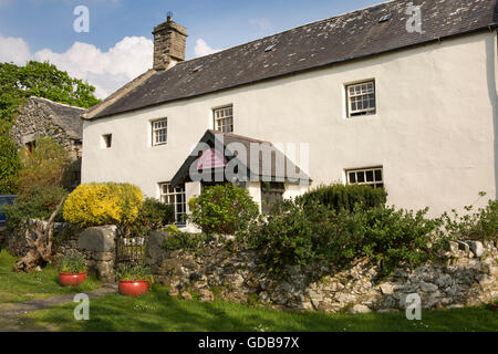 Regno Unito Galles, Gwynedd, Barmouth, Llwyn Du, C16th Agriturismo Bed & Breakfast Foto Stock