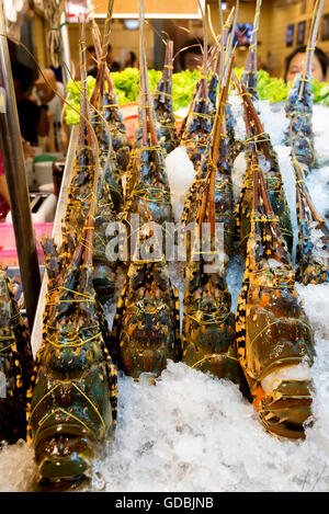 Chioschi e ristoranti, Hua Hin, Thailandia. Foto Stock