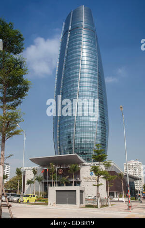 Trung Tham Tower, Da Nang, Danang, Vietnam centrale, Vietnam Asia Foto Stock