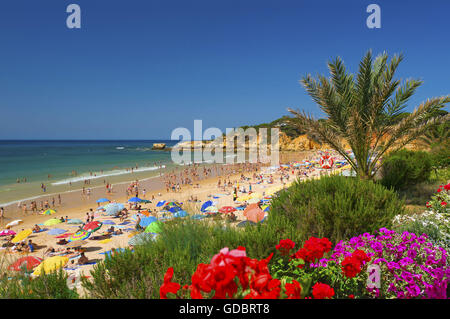 Spiaggia di Santa Eulalia, Algarve, PORTOGALLO Foto Stock