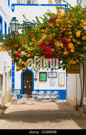 Vicolo di Albufeira Algarve Portogallo Foto Stock