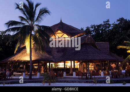 Banyan Tree Resort,Vabbinfaru Island, Maldive Foto Stock