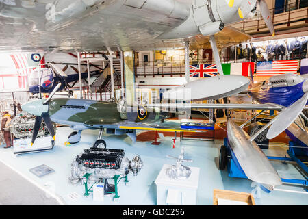 L'Inghilterra,Hampshire,Southampton,l'Solent Sky museo,Visualizzazione dei velivoli storici Foto Stock