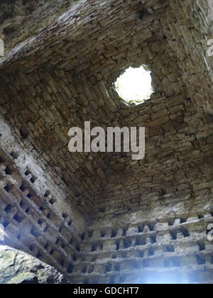 Una antica Colombaia sull'Isola di Anglesey. Foto Stock