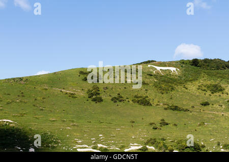 Litlington White Horse, East Sussex, England, Regno Unito Foto Stock