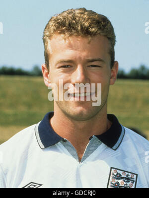 ALAN SHEARER calcio Inghilterra squadra nazionale e Newcastle United Foto Stock