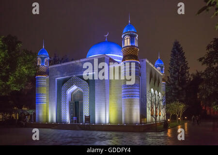 Cina,Provincia Guandong,città di Shenzen,Splendida Cina parco,Silk Road Mosque,Turpan Foto Stock