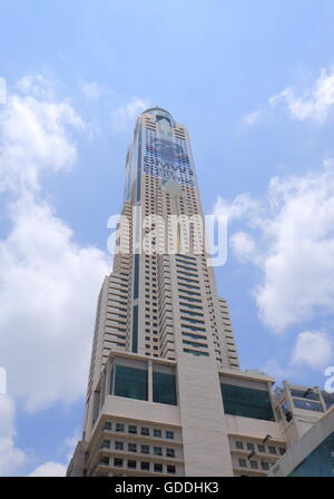 Baiyoke Sky Tower 2, il più alto edificio in Bangkok in Thailandia. Foto Stock