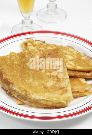 PANCAKE, CONCETTO DELLA CANDELORA Foto Stock