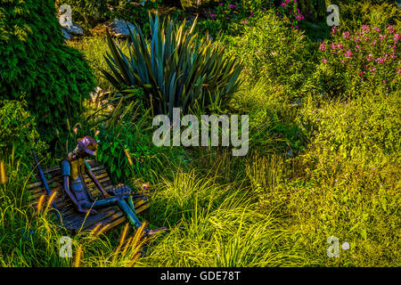 Torino, Italia. 16 Luglio, 2016. Italia Piemonte Torino estate a Velentino parco giardino di roccia Credito: Davvero Facile Star/Alamy Live News Foto Stock