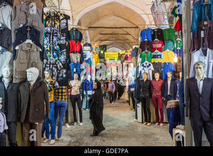 Iran,Esfahan città,Bazaar Bozorg Foto Stock