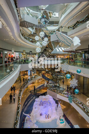 Della città di Hong Kong, Kowloon Tong District,Festival a piedi il Centro Shopping Foto Stock