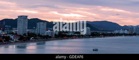 Spiaggia di Hua Hin, Hua Hin, Thailandia. Foto Stock