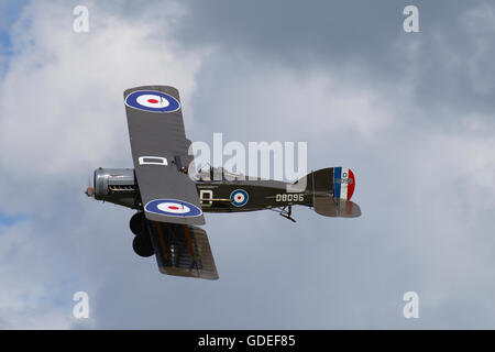 Bristol F2B D8096, G-AEPH, della Collezione Shuttleworth a Old Warden Foto Stock