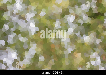 Cristallizzare colorato sfondo astratto in morbido verde pastello tono colore Foto Stock