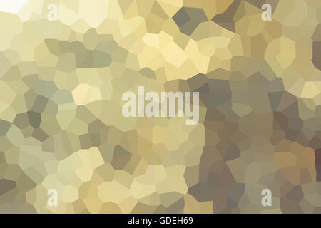 Cristallizzare colorato sfondo astratto in morbida crema gialla e tonalità di colore Foto Stock