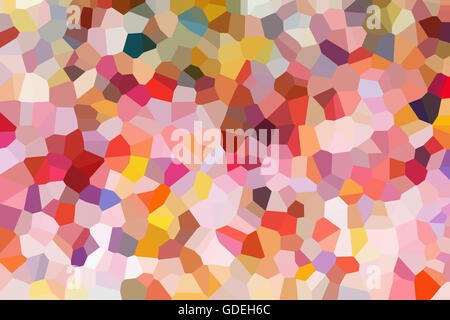 Cristallizzare colorato sfondo astratto in pastello, tono colore Foto Stock