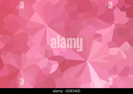 Cristallizzare colorato sfondo astratto in rosa pastello tono colore Foto Stock