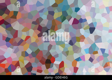 Cristallizzare colorato sfondo astratto in pastello, tono colore Foto Stock