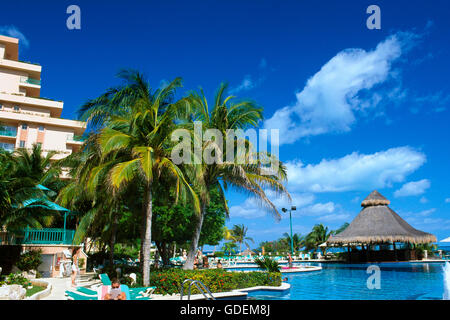 Riu Hotel in Cancun e la Riviera Maya, Yucatan, Messico Foto Stock