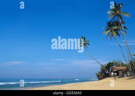 Wewala Beach, Hikkaduwa, Sri Lanka Foto Stock