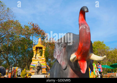 Nelle vicinanze del tempio di Laem Prom Thep, Phuket, Tailandia Foto Stock