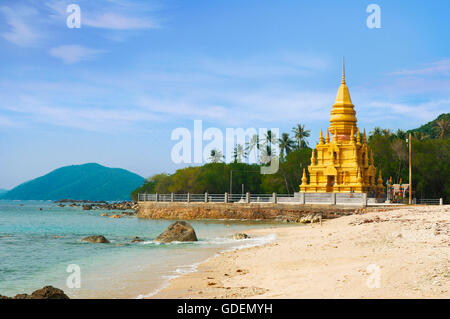 Il Porto di Laem Sor Pagode, Ko Samui, Tailandia Foto Stock