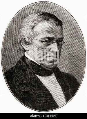 Sir Charles Wheatstone, 1802 - 1875. Scienziato inglese e inventore. Foto Stock