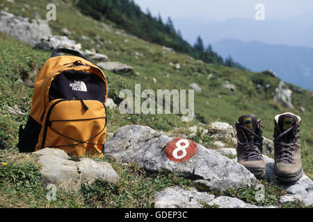 Monopteron, Englischer Garten,Monaco di Baviera, Germania Foto Stock